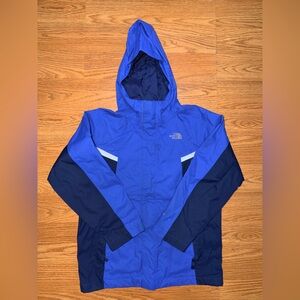 The North Face Kids Blue Raincoat
